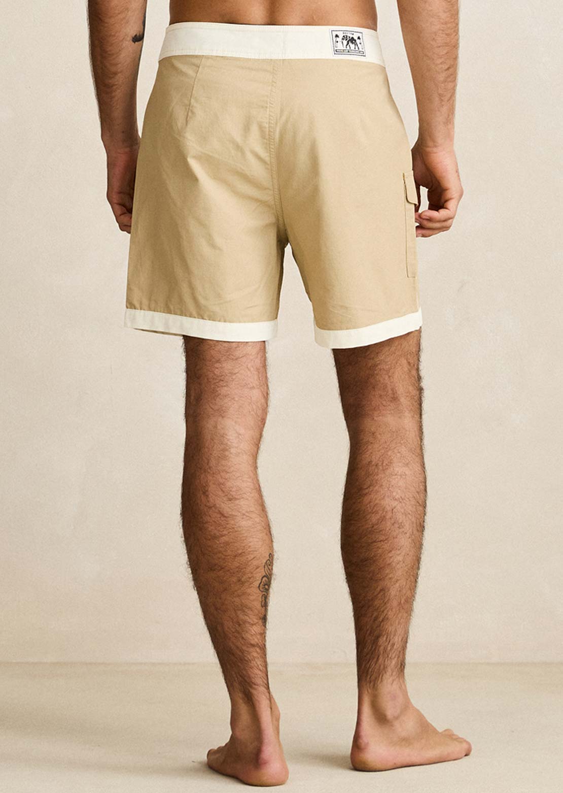 Rhythm Men's Heritage Hem Trunk Shorts