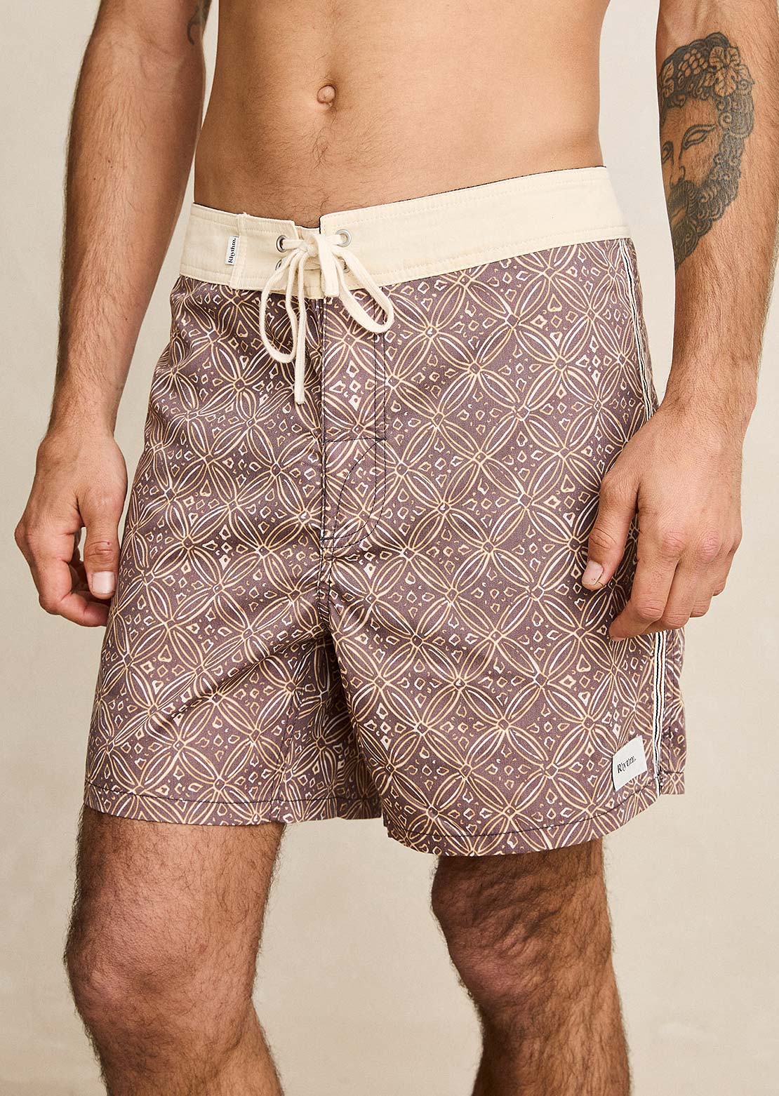 Rhythm Men's Heritage Java Trunk Shorts