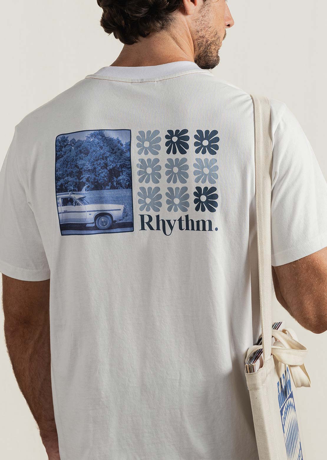 Rhythm Men's High Beaming Vintage T-Shirt