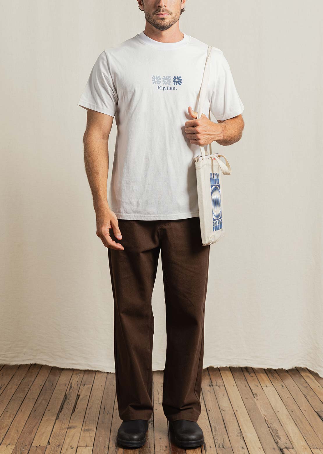 Rhythm Men's High Beaming Vintage T-Shirt