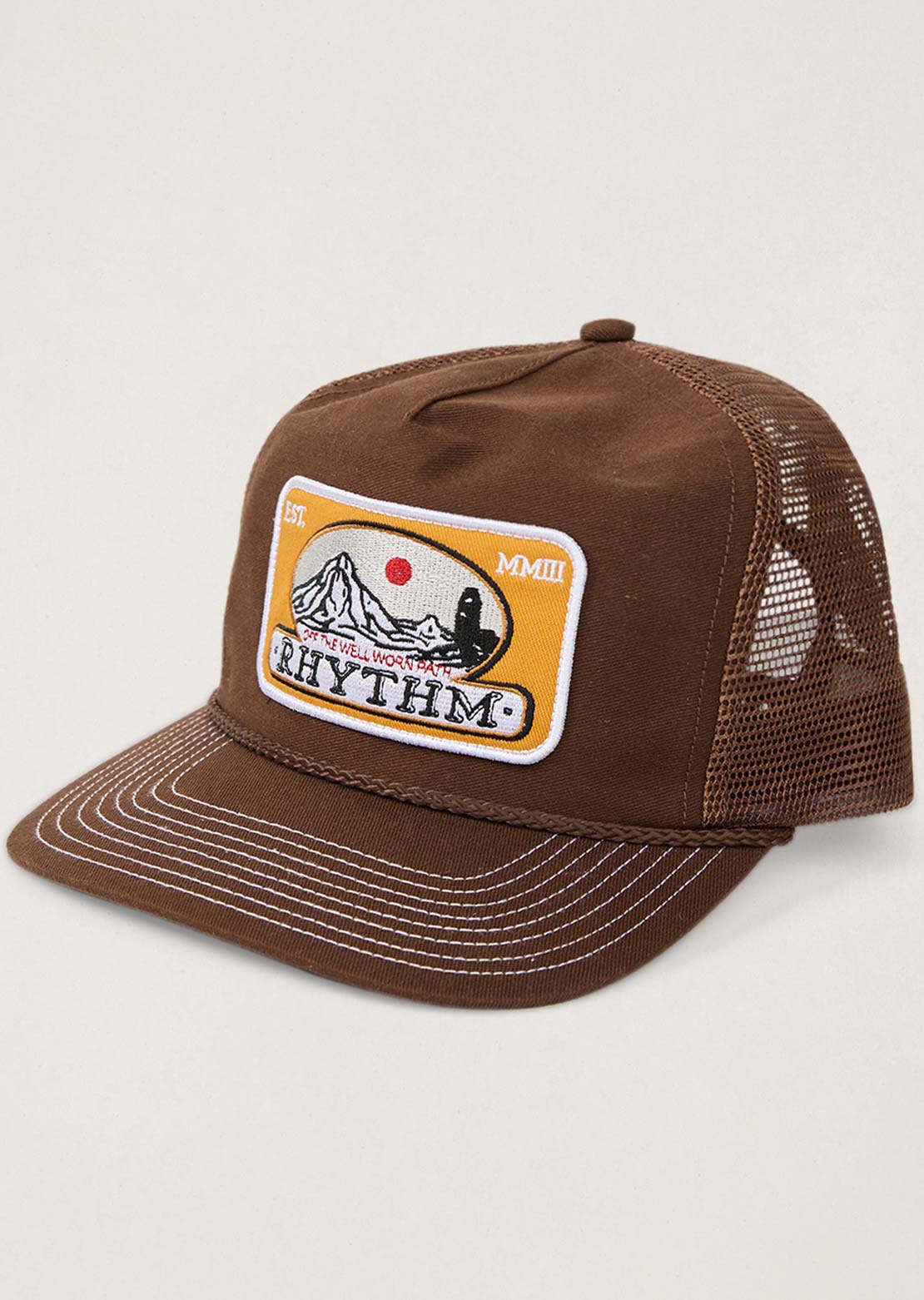 Rhythm Men's Horizon Trucker Cap Cedar
