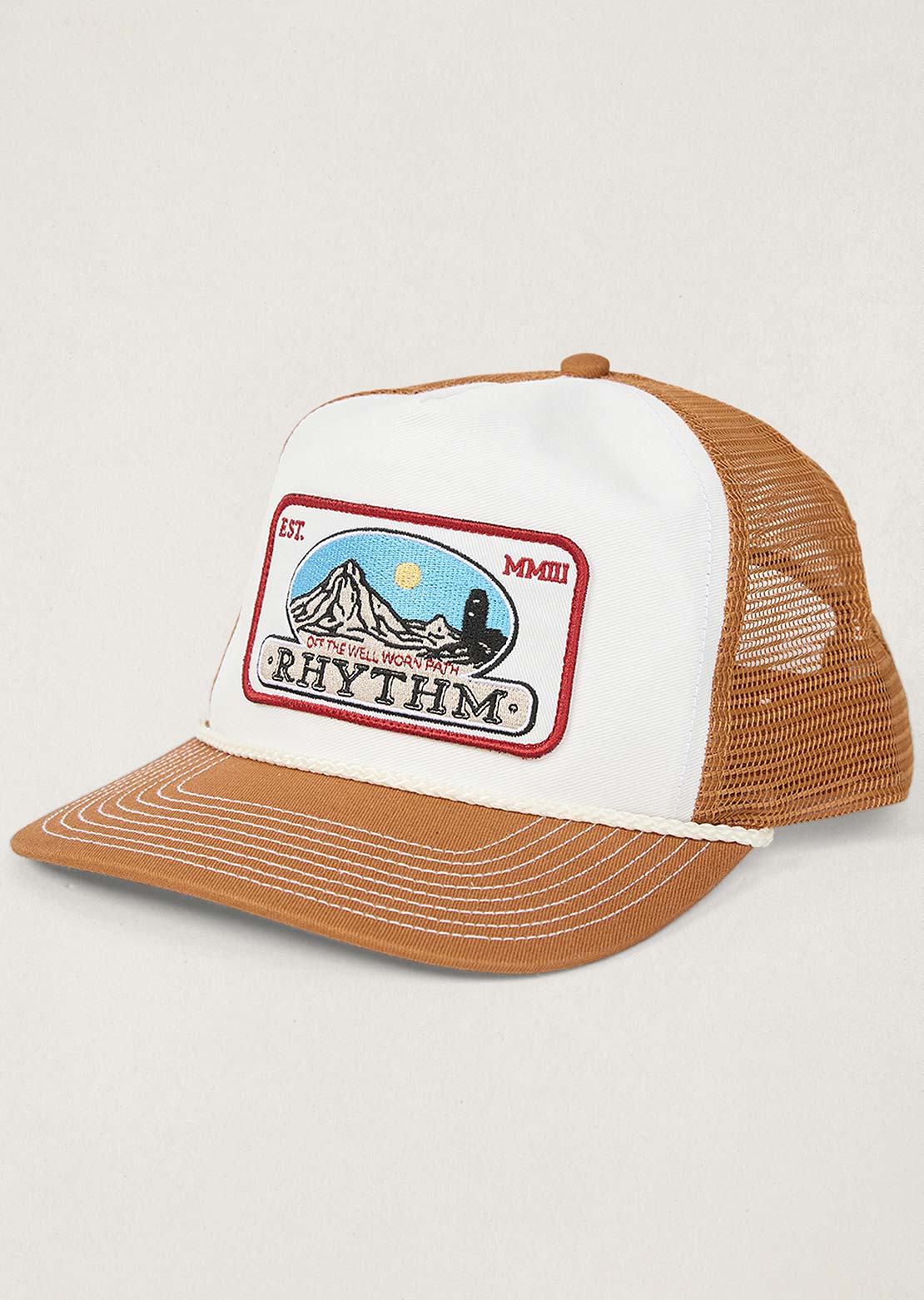 Rhythm Men's Horizon Trucker Cap Mustard