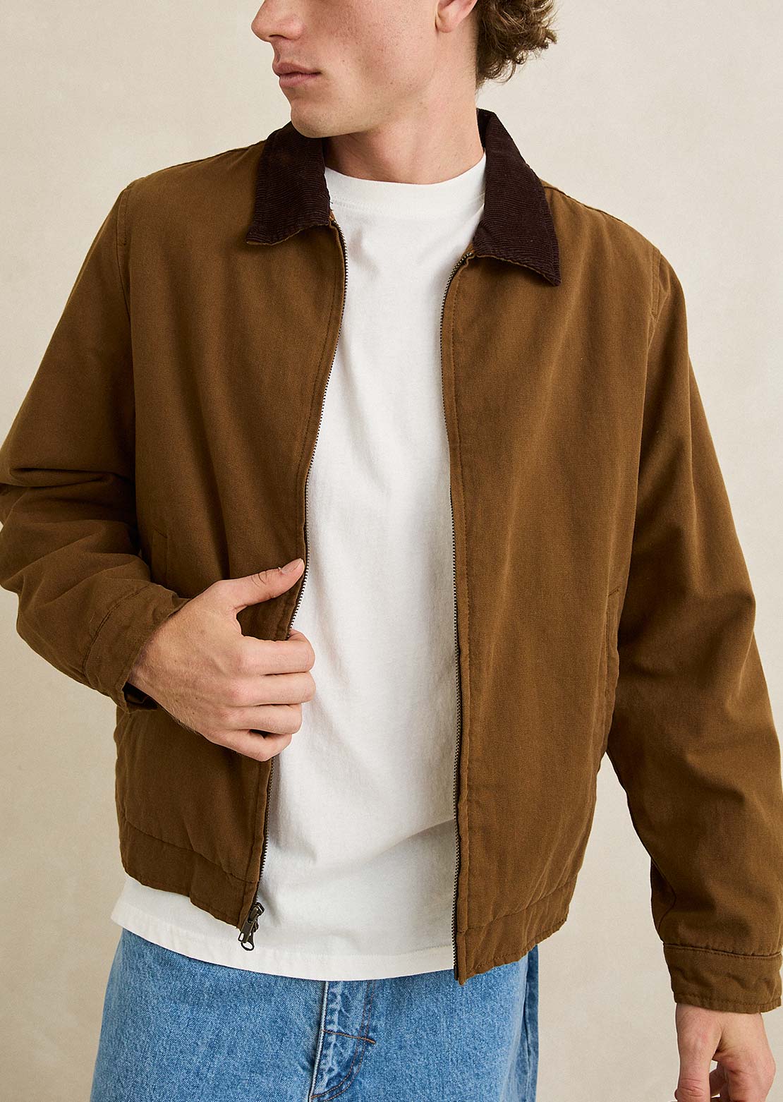 Rhythm Men's James Jacket Coffee