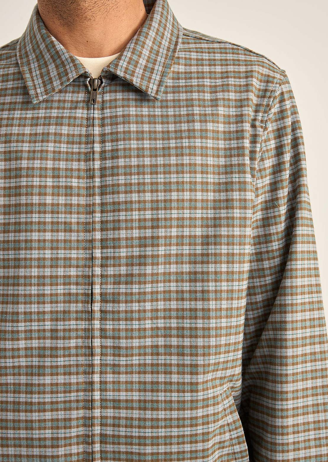 Rhythm Men's Jordy Check Jacket Blue Check