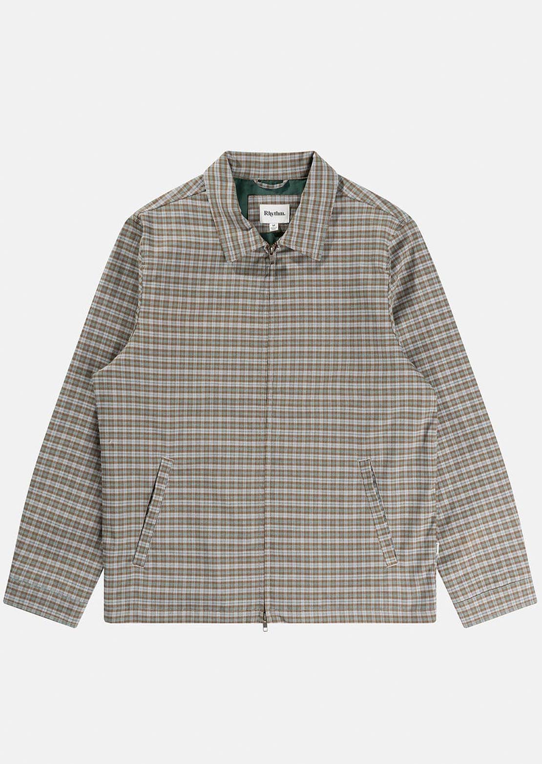 Rhythm Men's Jordy Check Jacket Blue Check