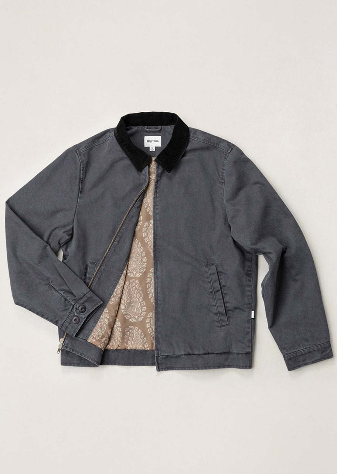 Rhythm Men's Mirissa Jacket Worn Black