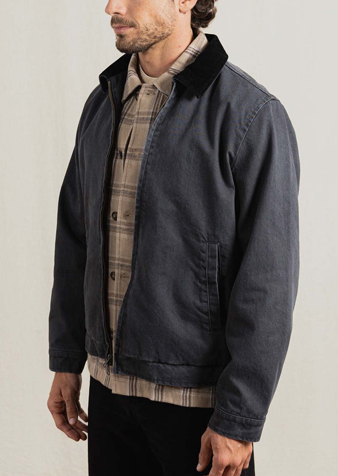 Rhythm Men's Mirissa Jacket Worn Black
