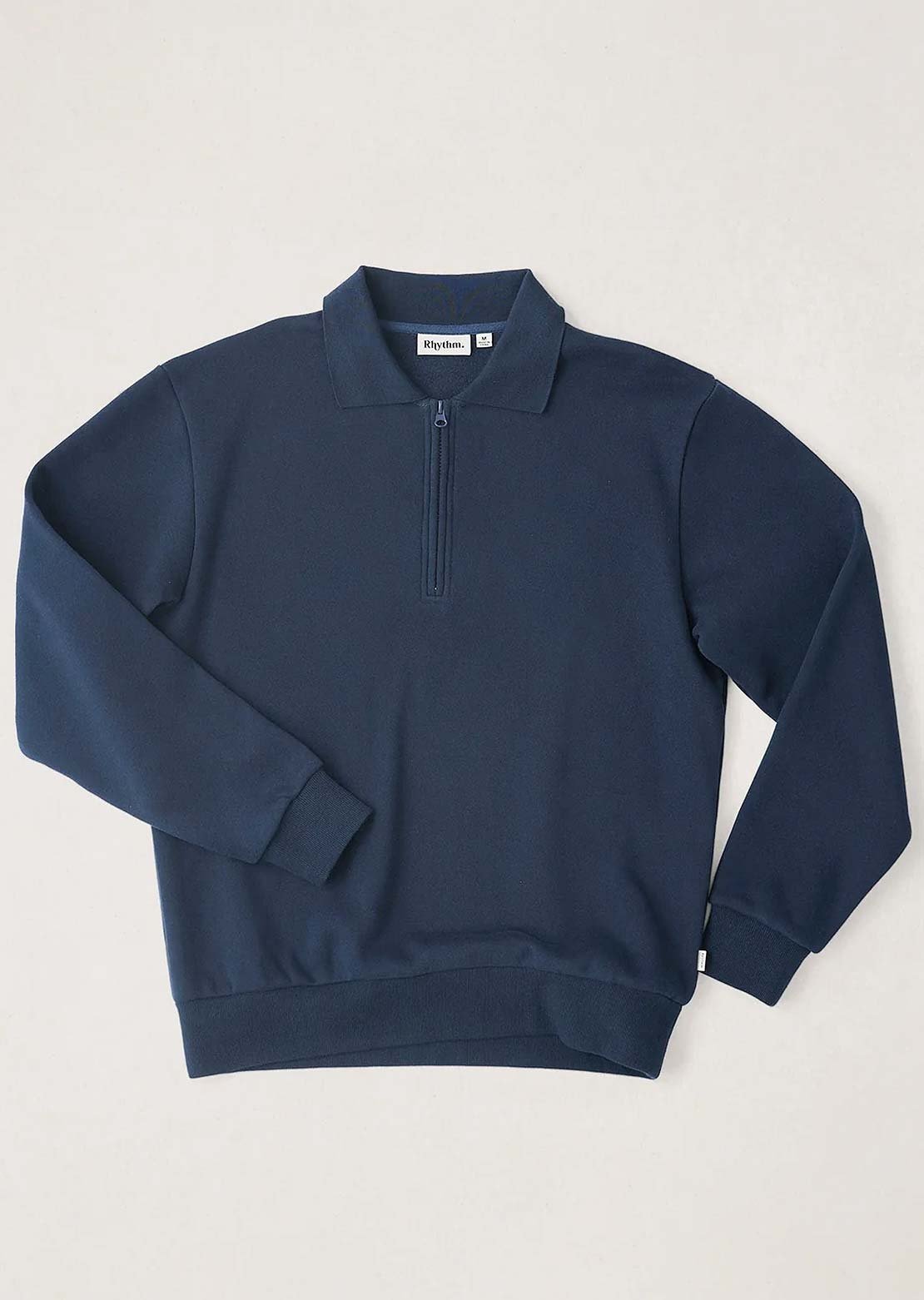 Rhythm Men's Pacific Vintage Fleece Sweater Blue