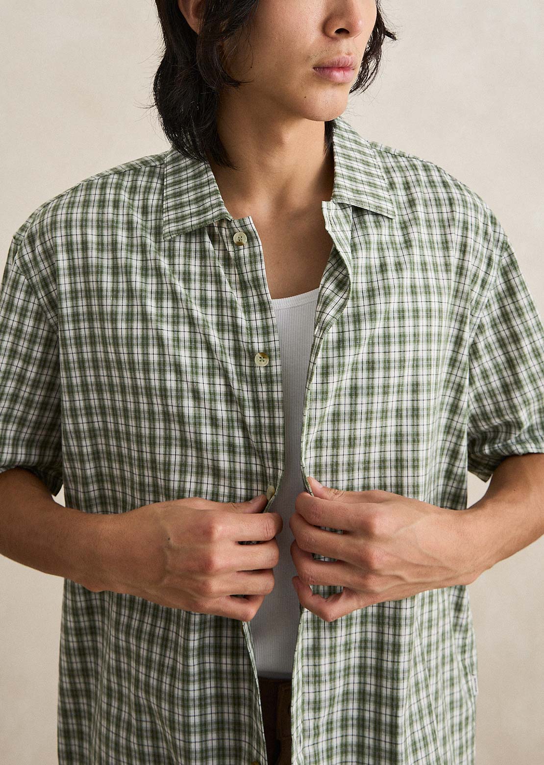 Rhythm Men's Phasers Relaxed Button Up Shirt