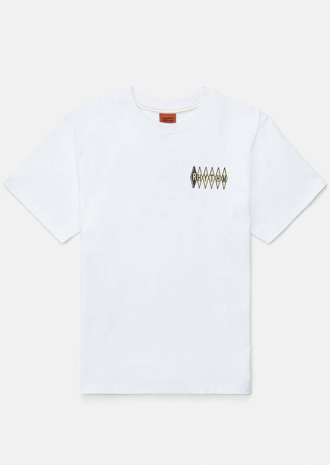 Rhythm Men's Poolroom Vintage T-Shirt White