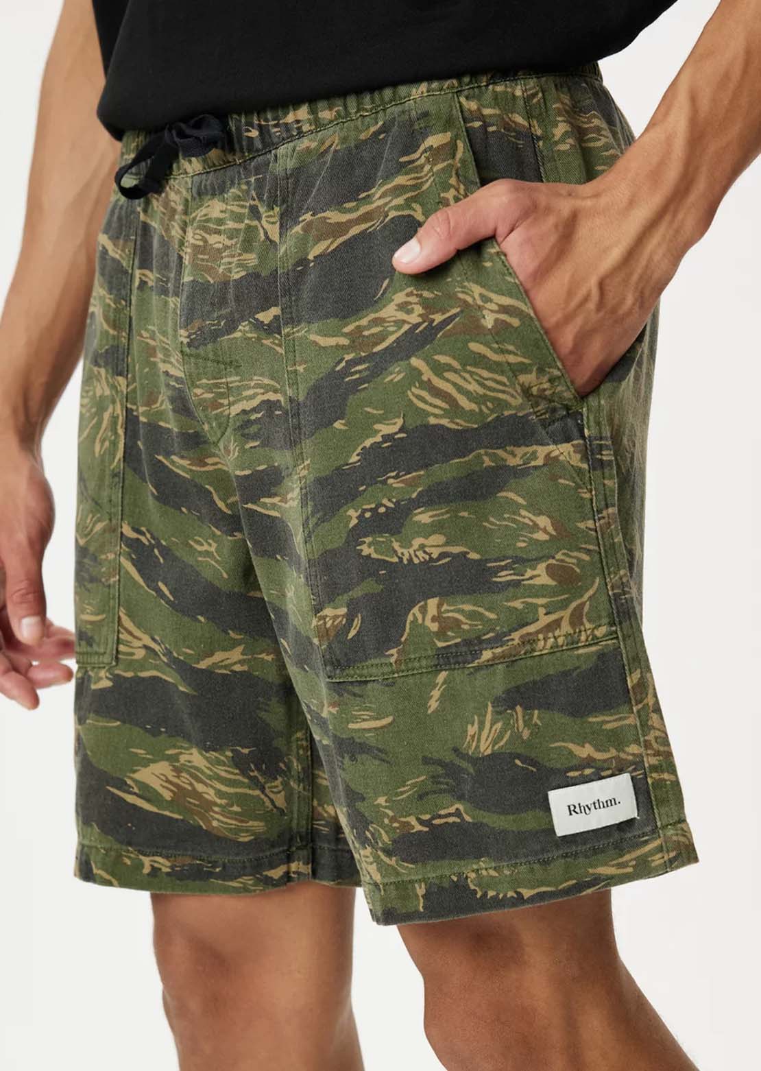 Rhythm Men's Rocco Jam Shorts Camo