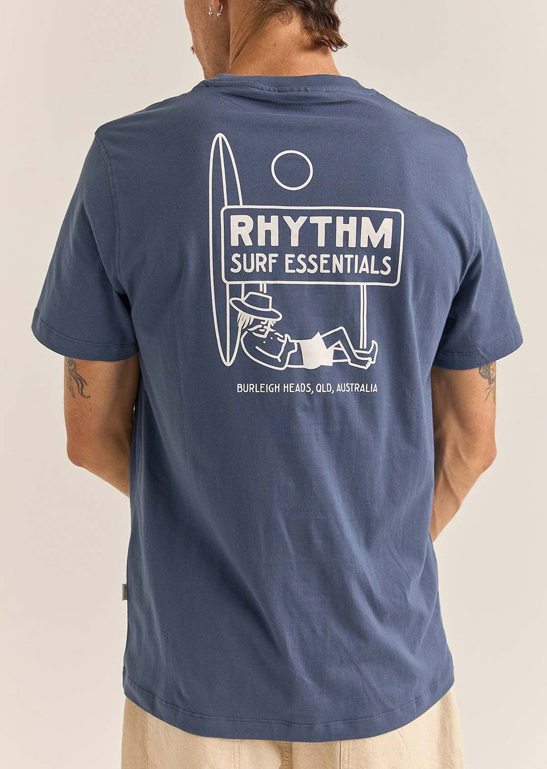 Rhythm Men's Siesta T-Shirt Navy