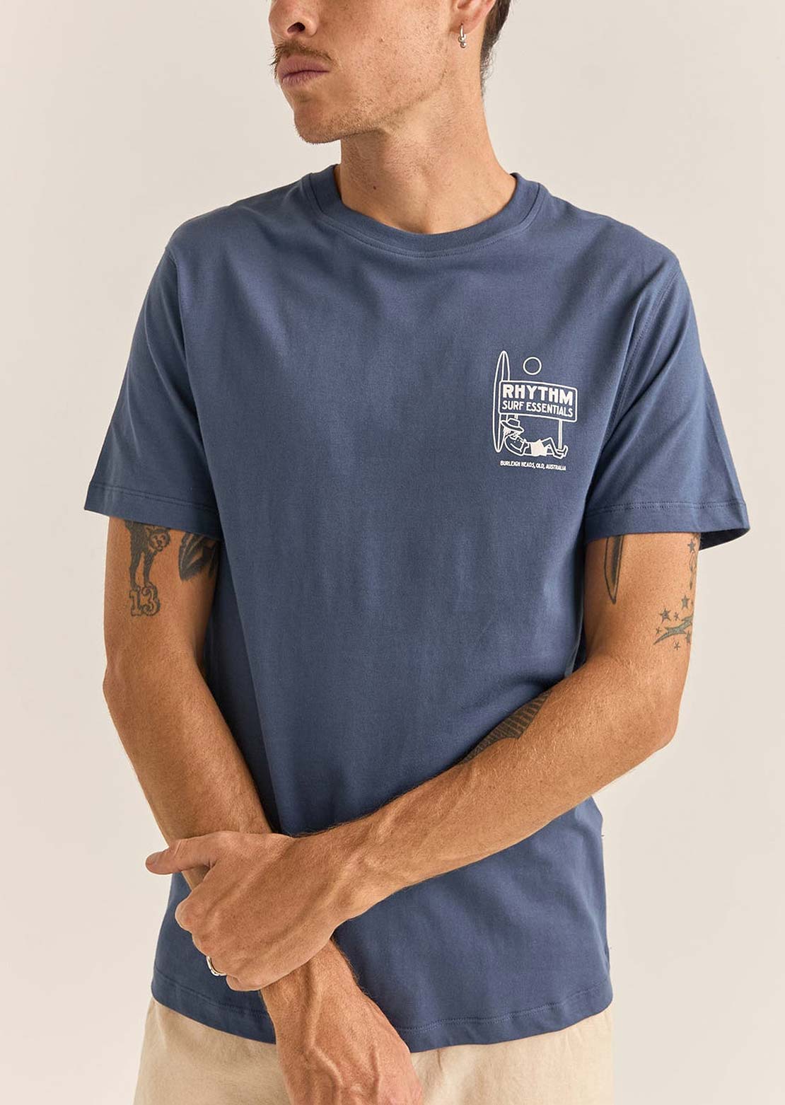 Rhythm Men's Siesta T-Shirt Navy
