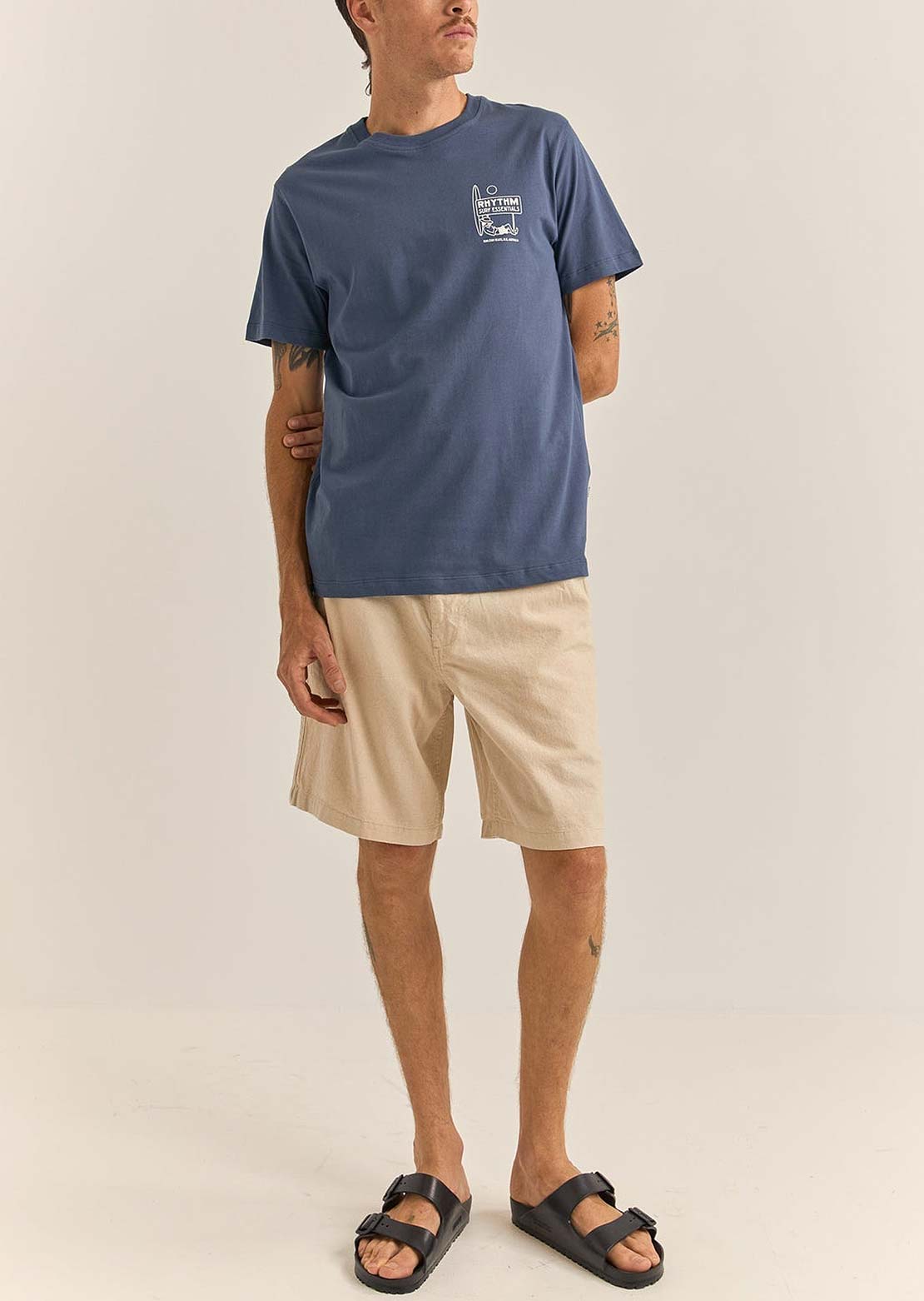 Rhythm Men's Siesta T-Shirt Navy