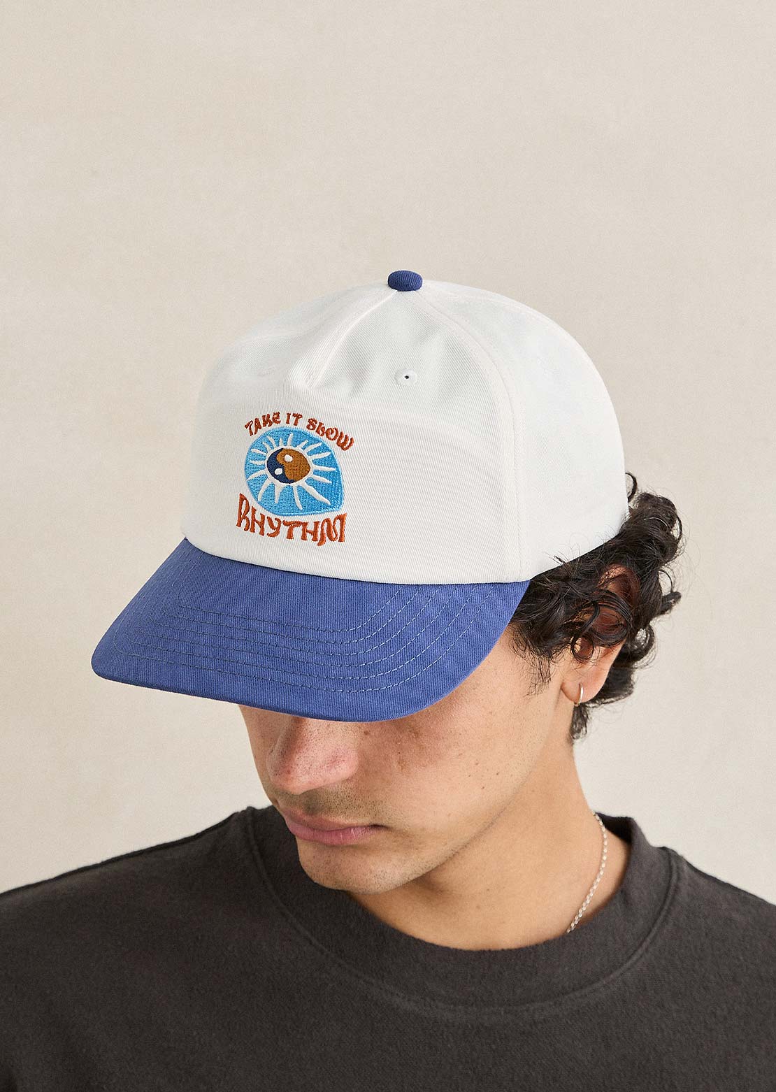 Rhythm Men's Slow Down Cap Bone
