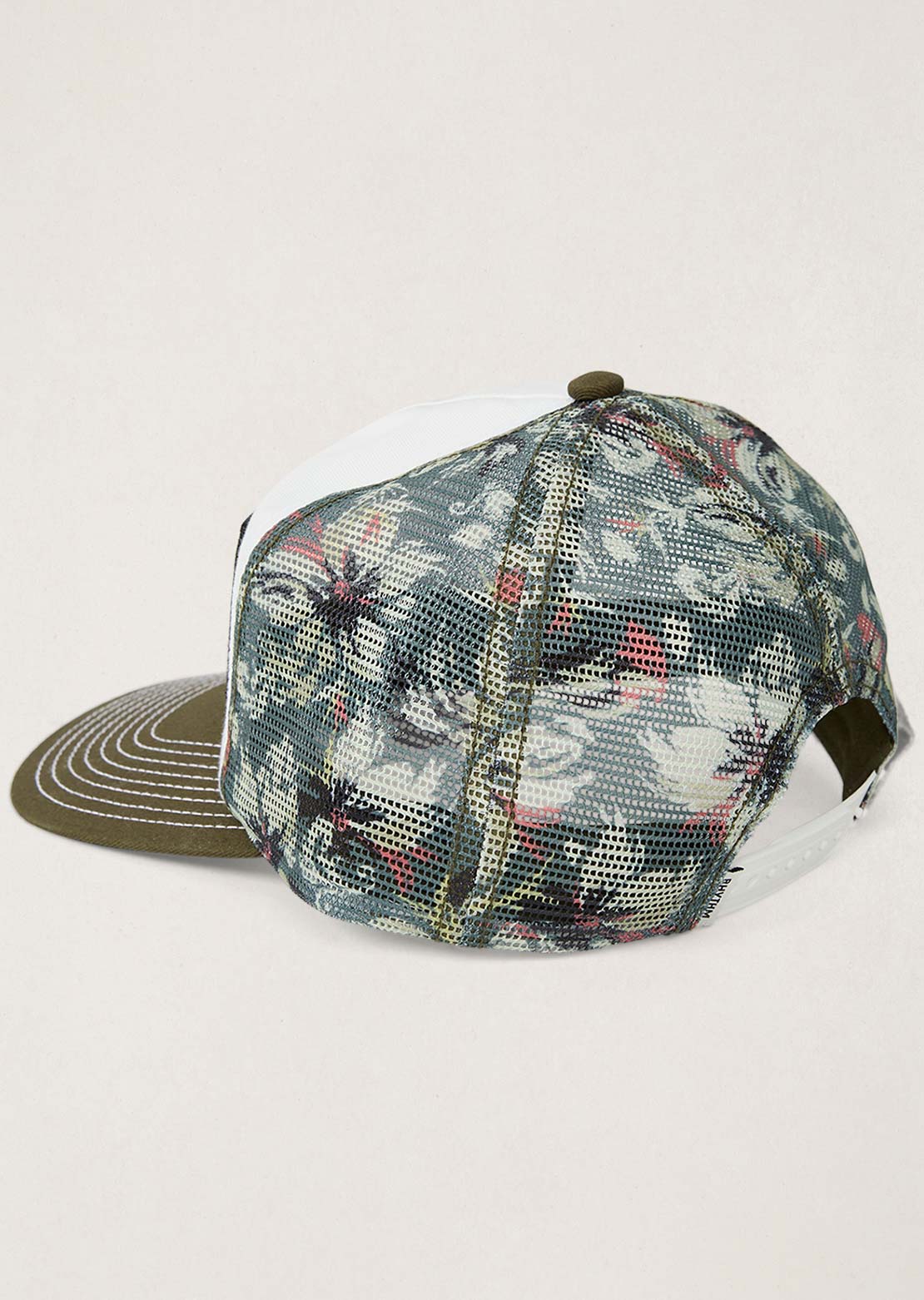 Rhythm Men's Tropical Camo Trucker Cap Camo