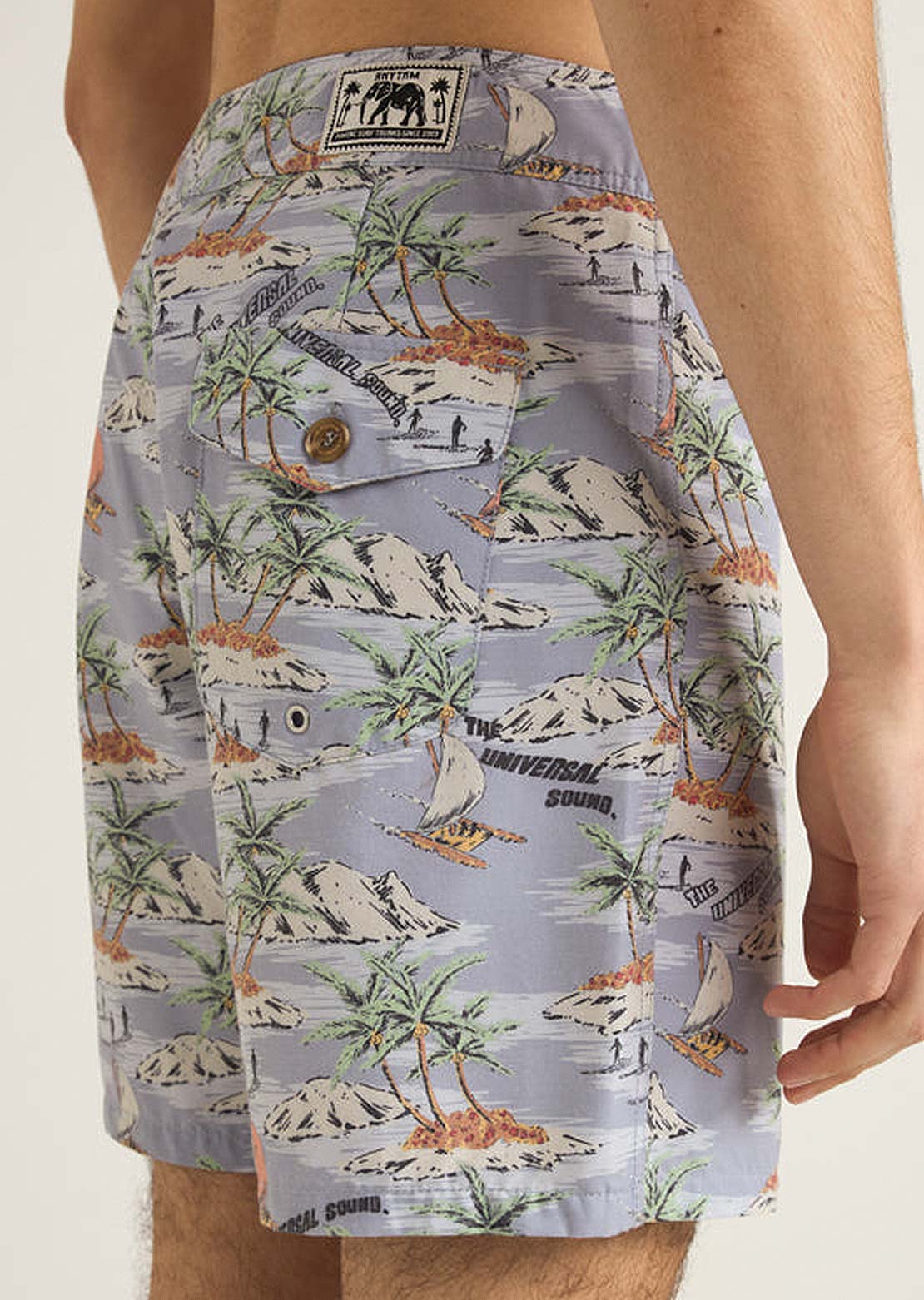 Rhythm Men's Tropical Trunk Mist