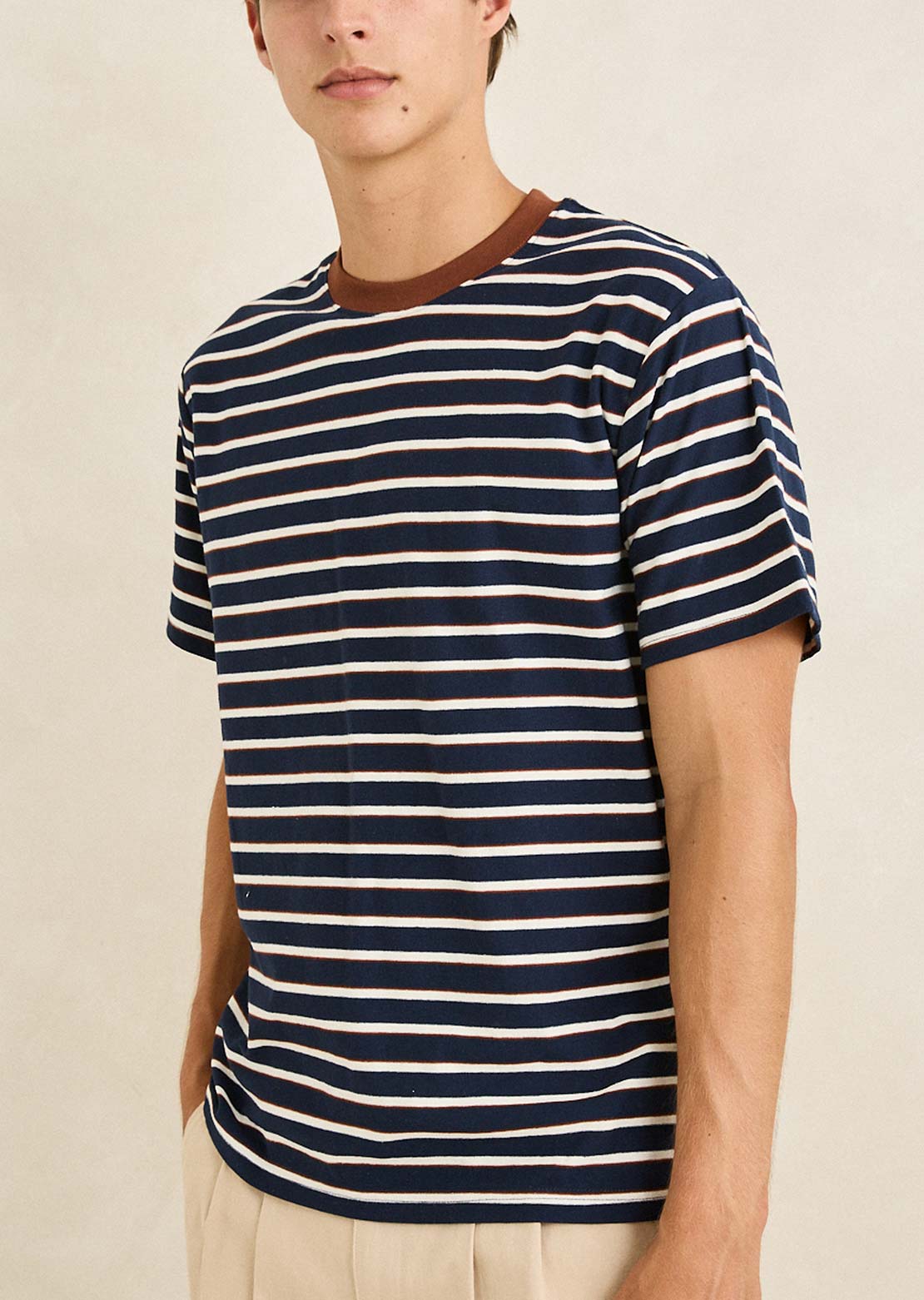 Rhythm Men's Vintage Stripe T-Shirt