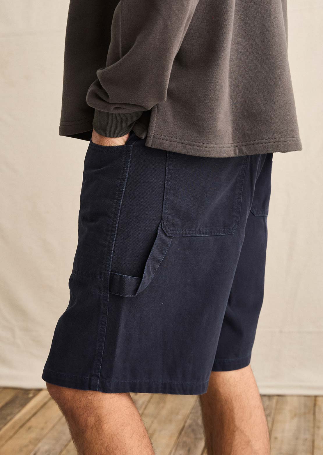 Rhythm Men's Washed Canvas Shorts