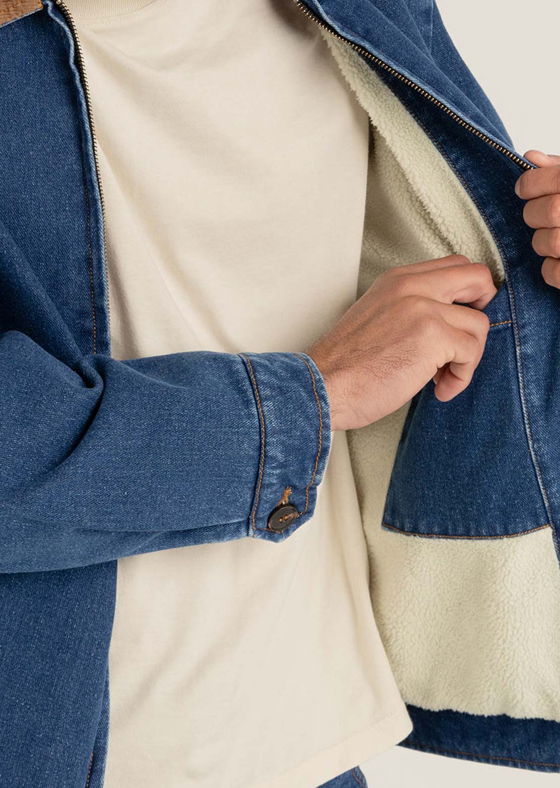 Rhythm Men's Washed Denim James Jacket - PRFO Sports