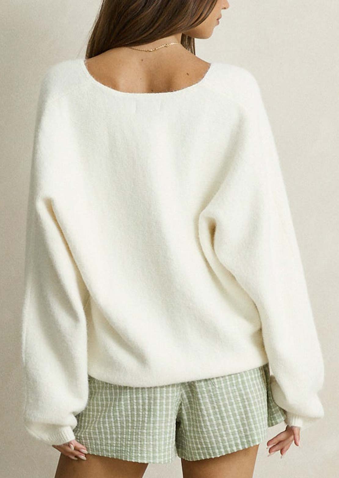 Rhythm Women's Adele Oversized Long Sleeve Knit Top
