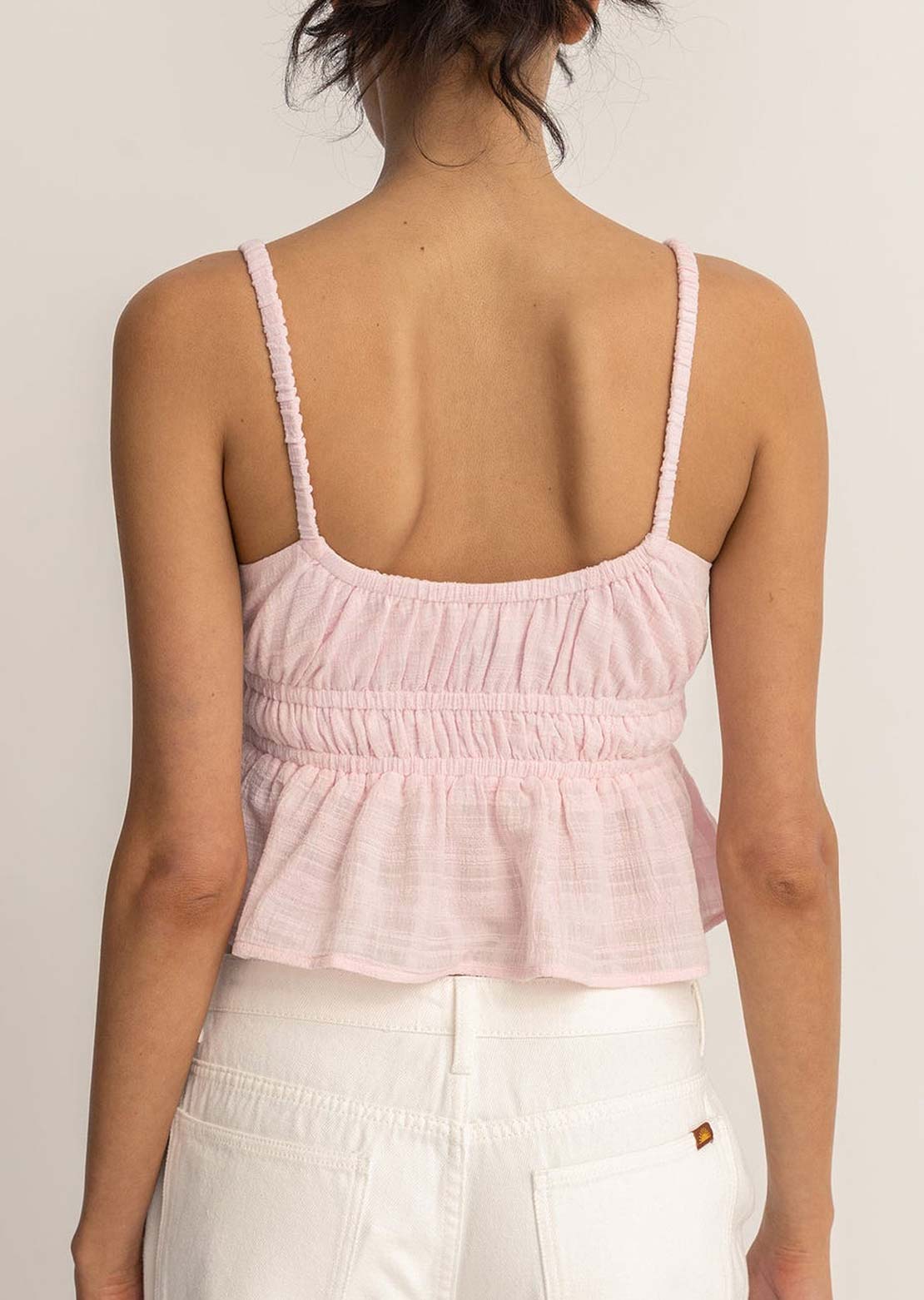 Rhythm Women's Babydoll Tank Pink