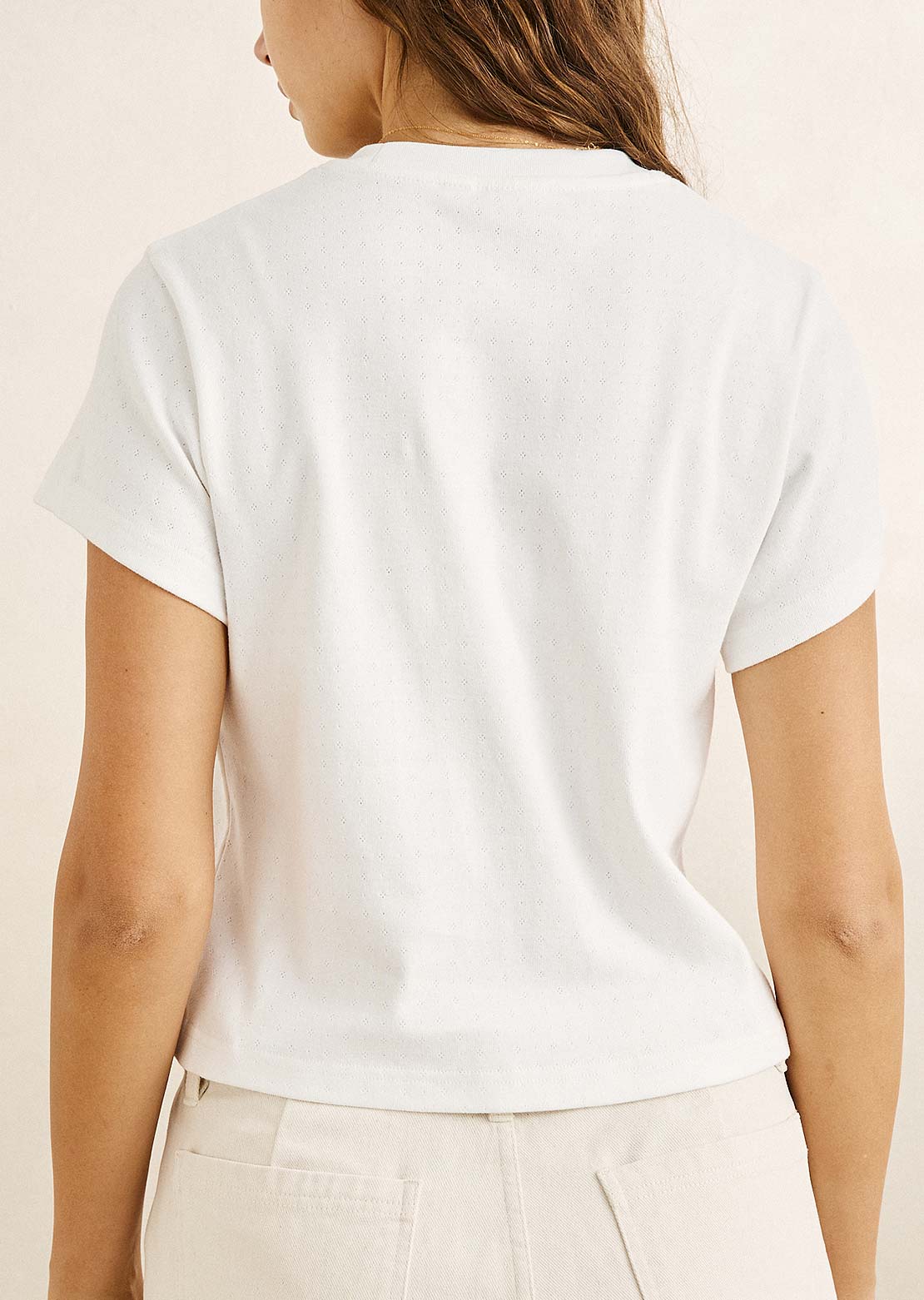 Rhythm Women's Bennie Pointelle T-Shirt
