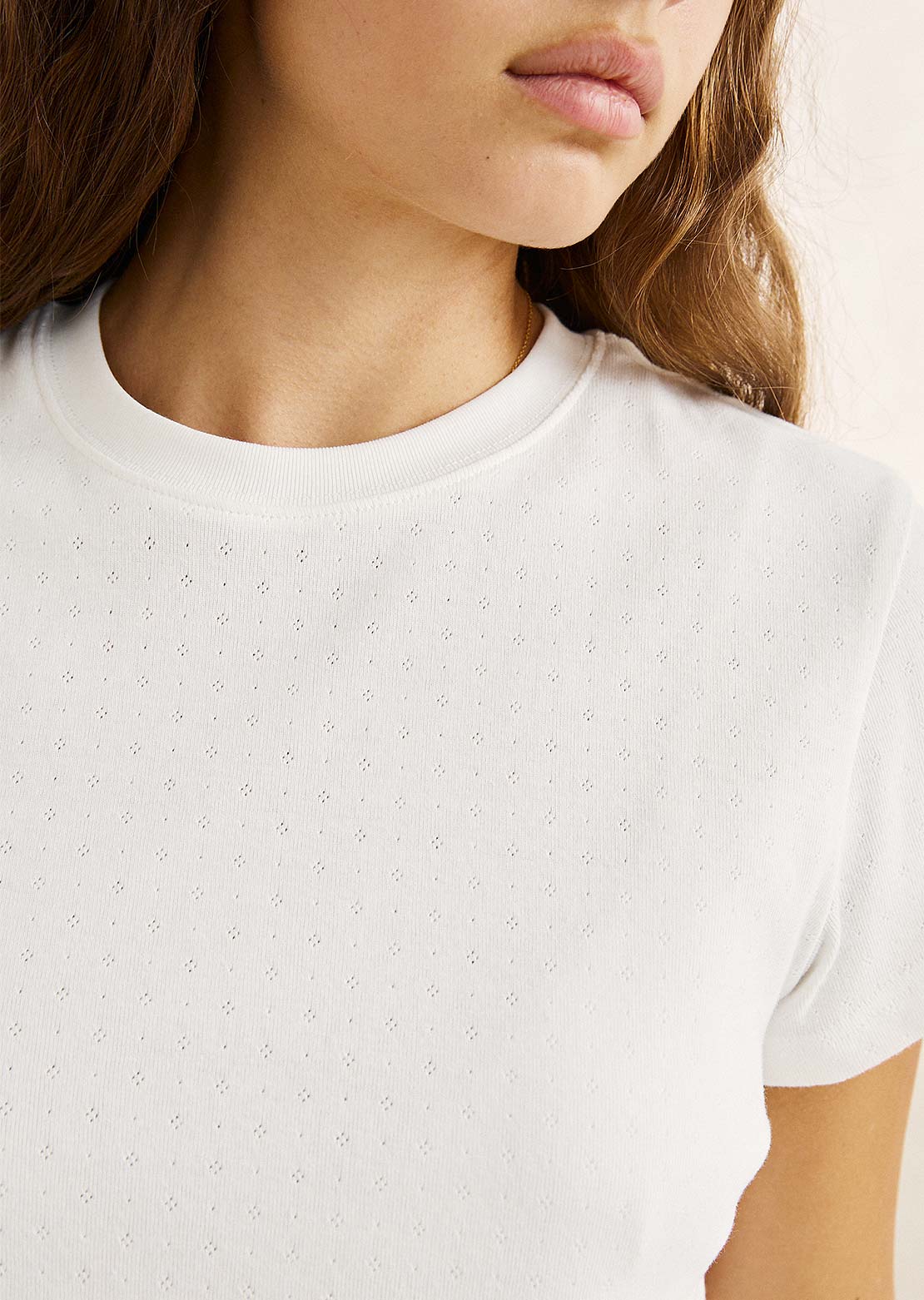 Rhythm Women's Bennie Pointelle T-Shirt