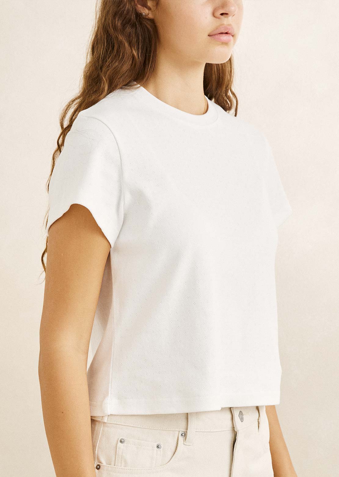 Rhythm Women's Bennie Pointelle T-Shirt