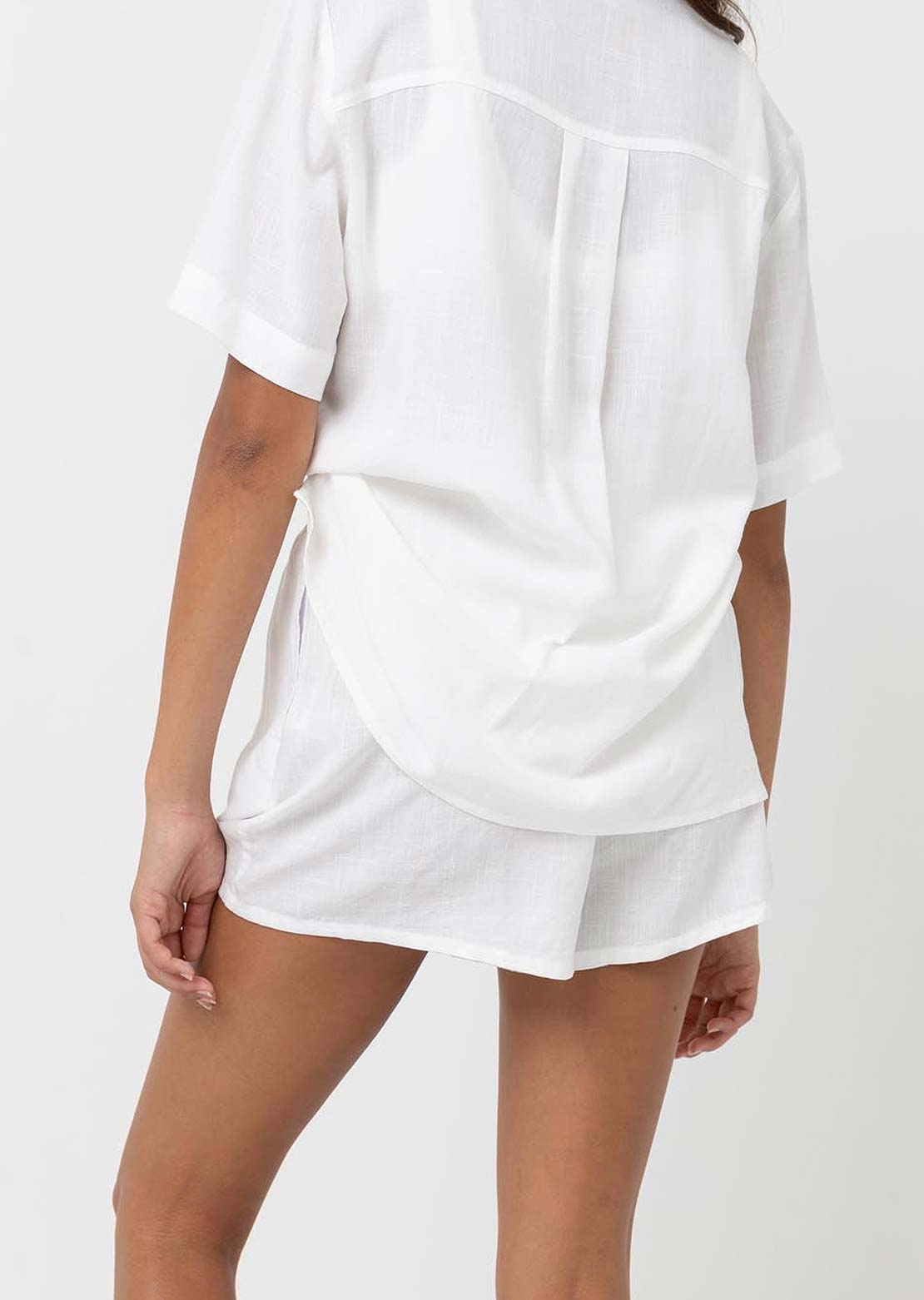 Rhythm Women's Classic Beach Shorts White