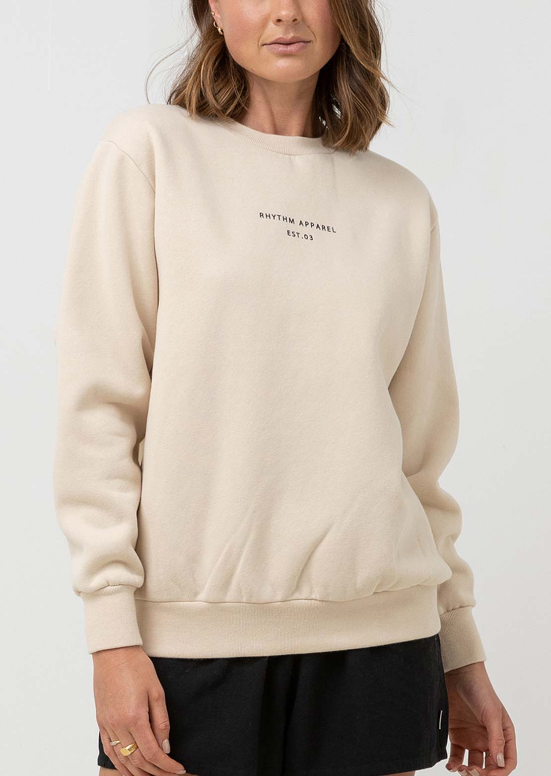 Rhythm Femmes Classic Brand Fleece Tricot