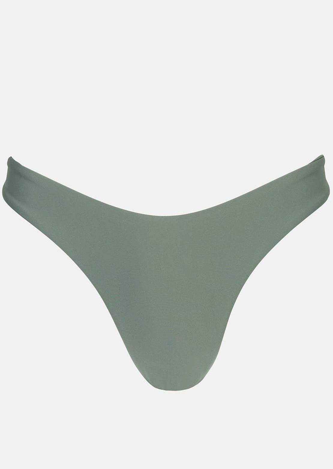 Rhythm Women's Classic Hi Cut Bikini Bottom Olive