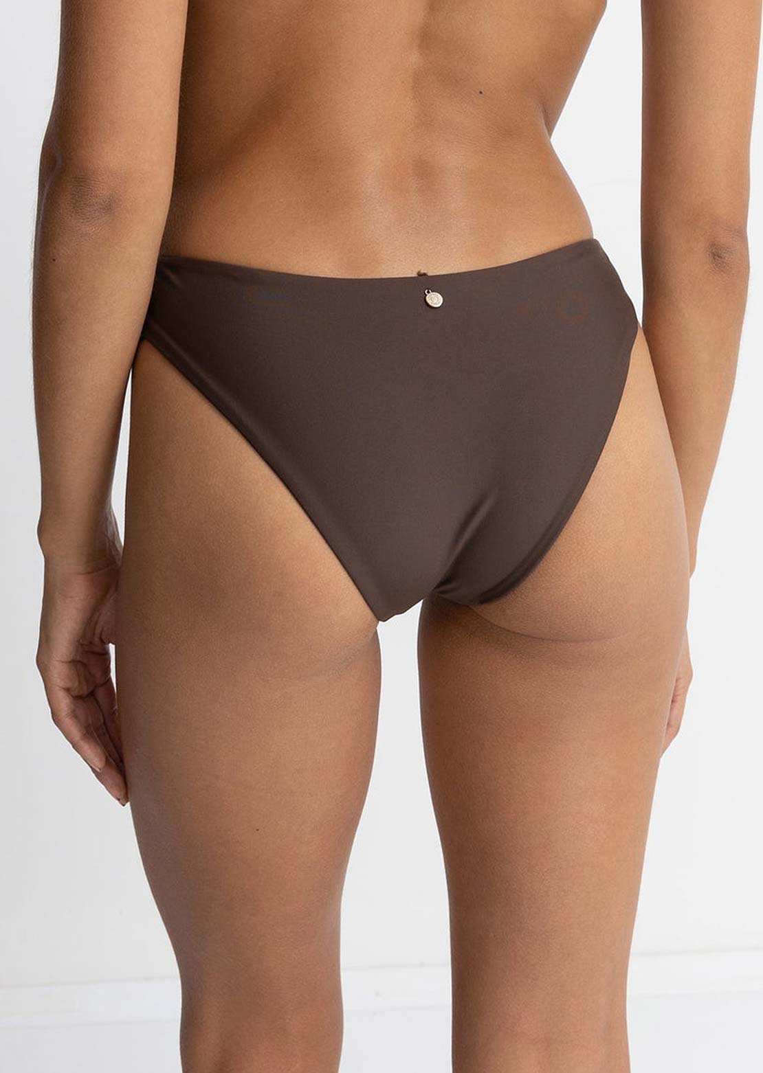 Rhythm Women's Classic Holiday Bikini Bottom Chocolate