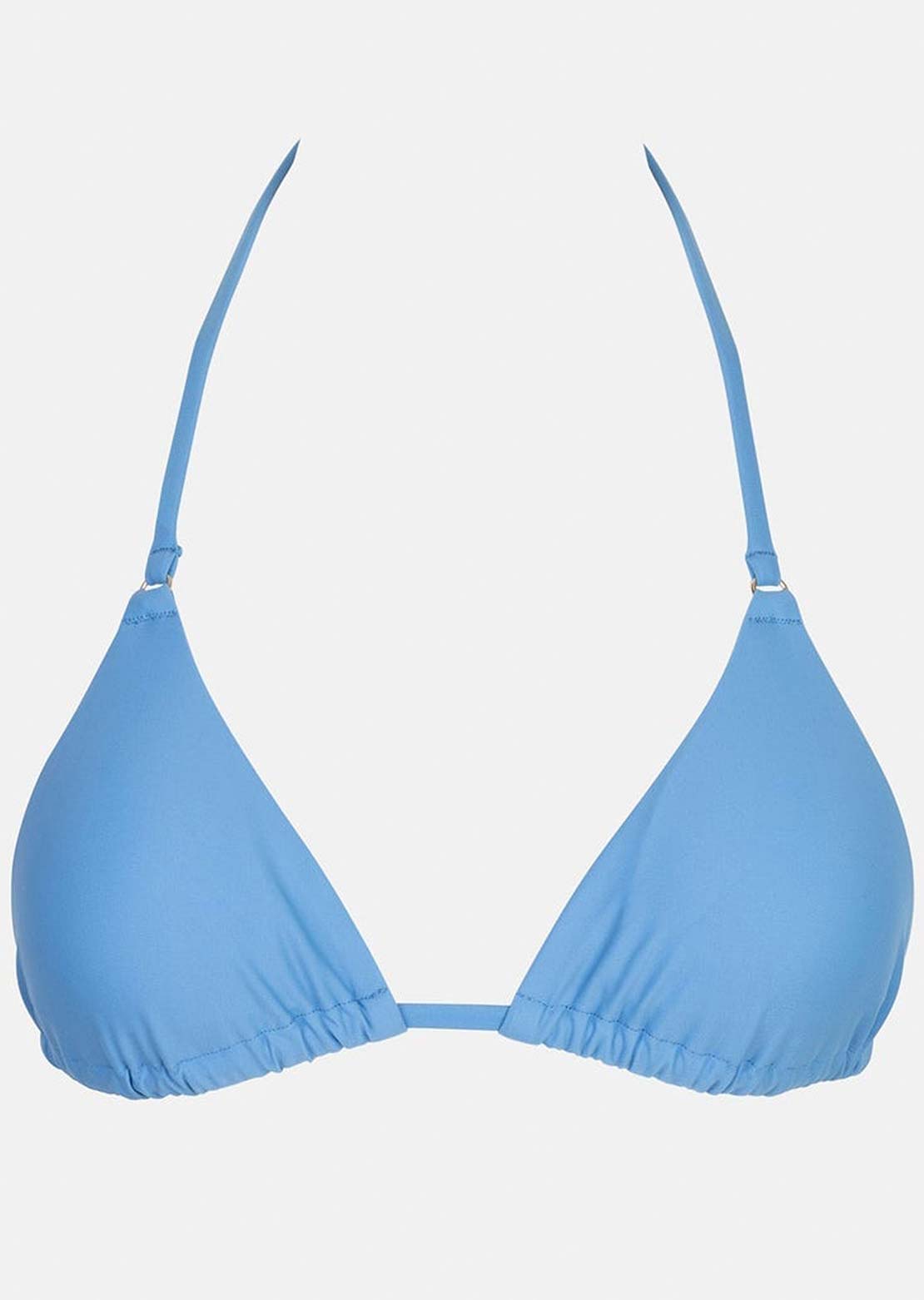 Rhythm Women's Classic Slide Tri Bikini Top Blue