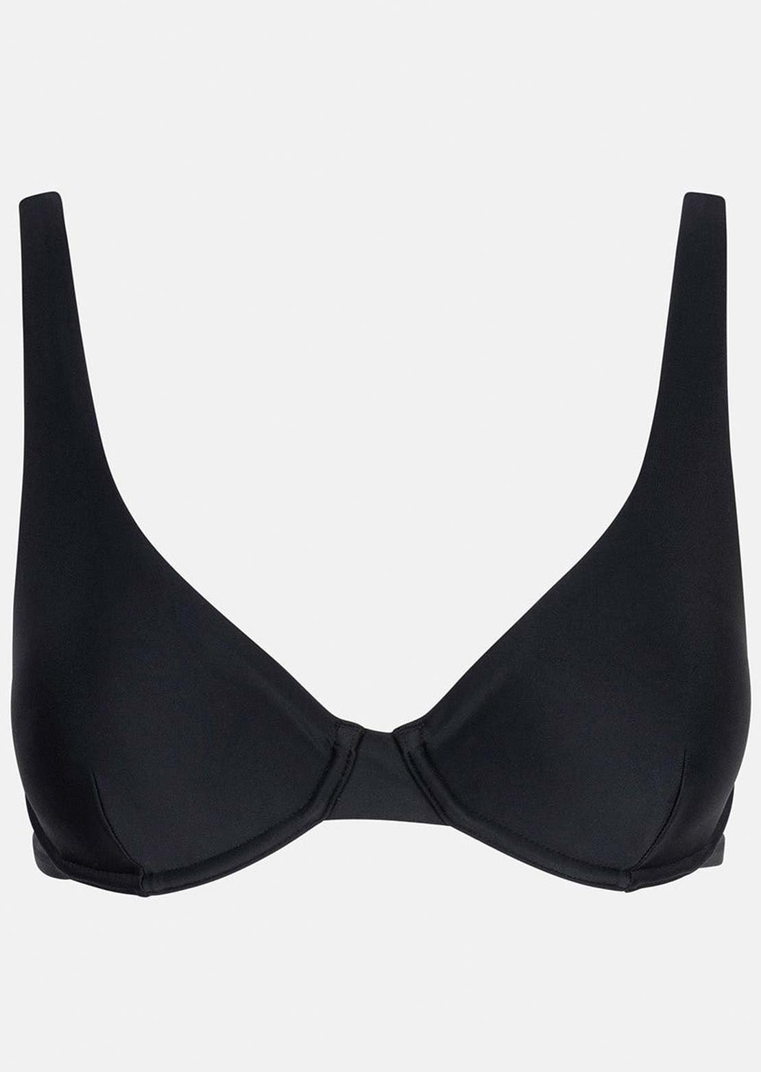 Rhythm Women's Classic Underwire Bikini Top Black