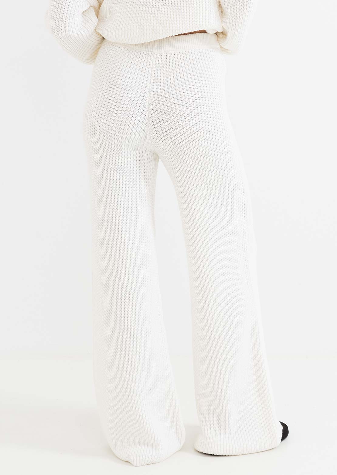 Rhythm Women's Essential Knit Pants White