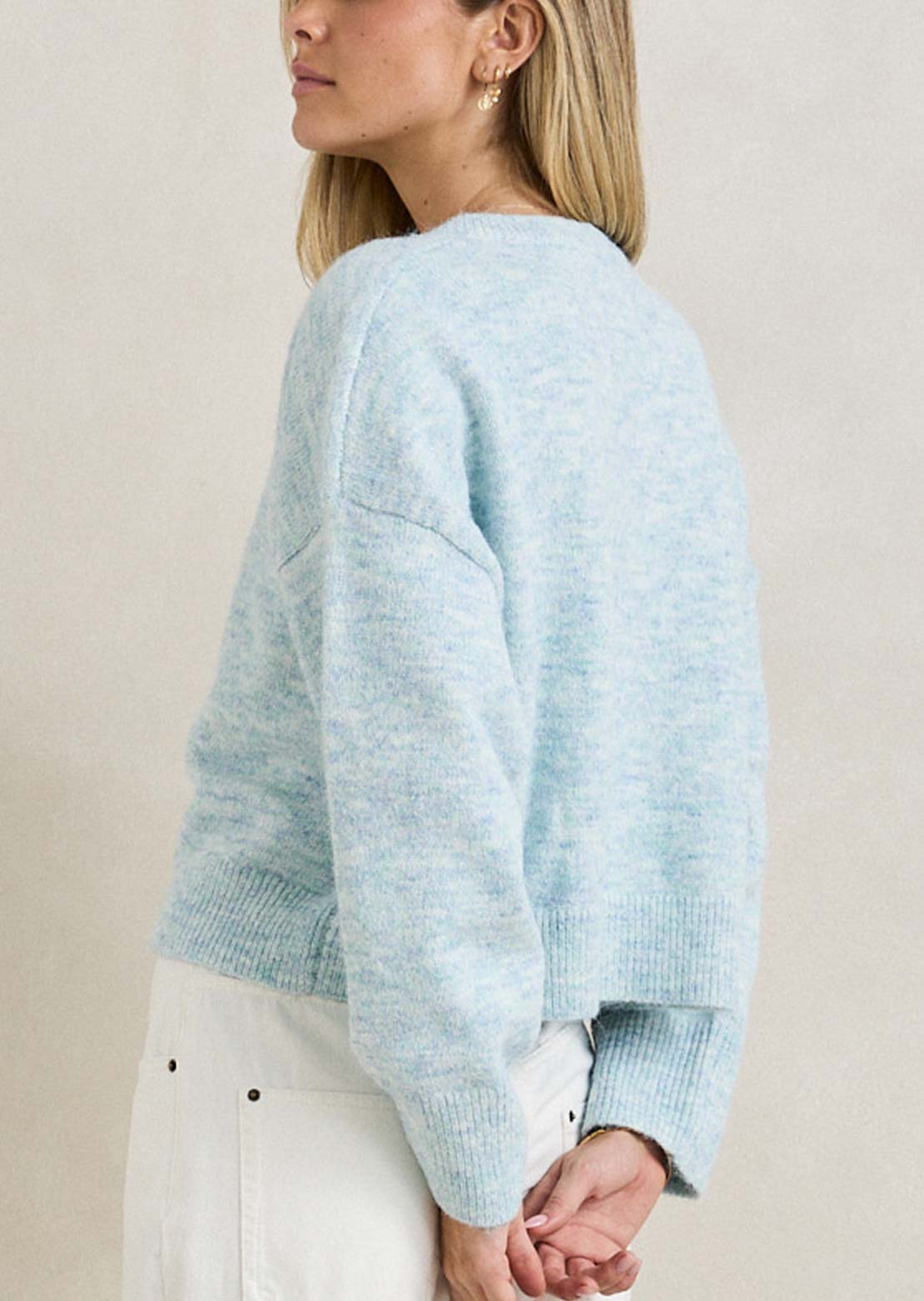 Rhythm Women's Estelle Fluffy Knit Cardigan