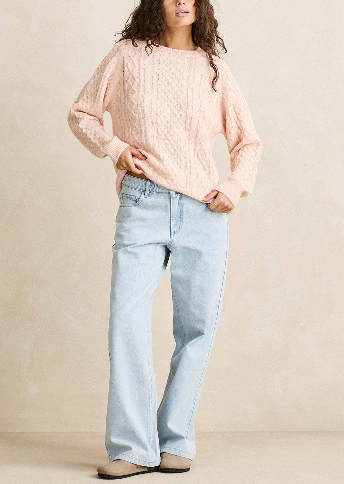 Rhythm Women's Mohair Oceanside Knit Sweater