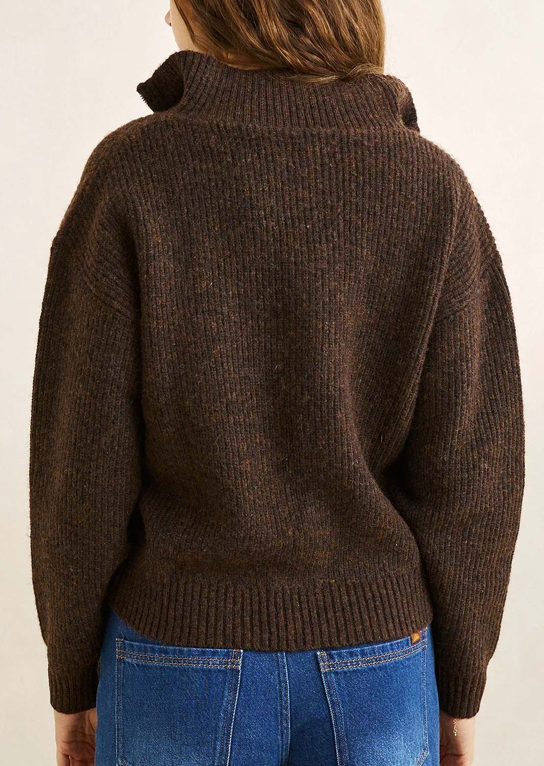 Rhythm Women's Quincy Zip Knit Sweater