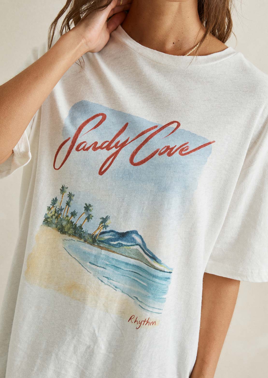 Rhythm Women's Sandy Cove Oversized T-Shirt