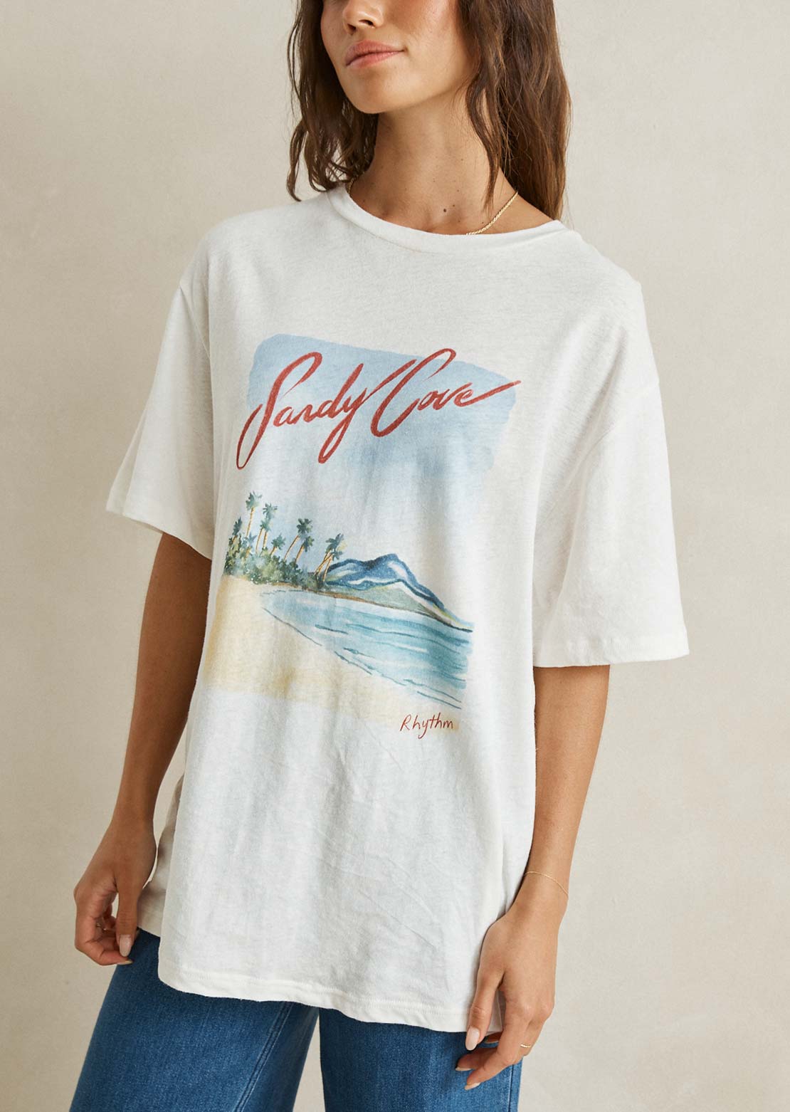 Rhythm Women's Sandy Cove Oversized T-Shirt