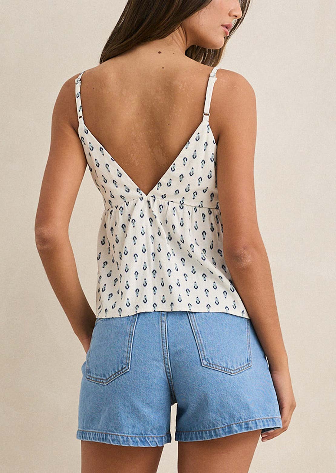 Rhythm Women's Seacliff Cami Top Natural