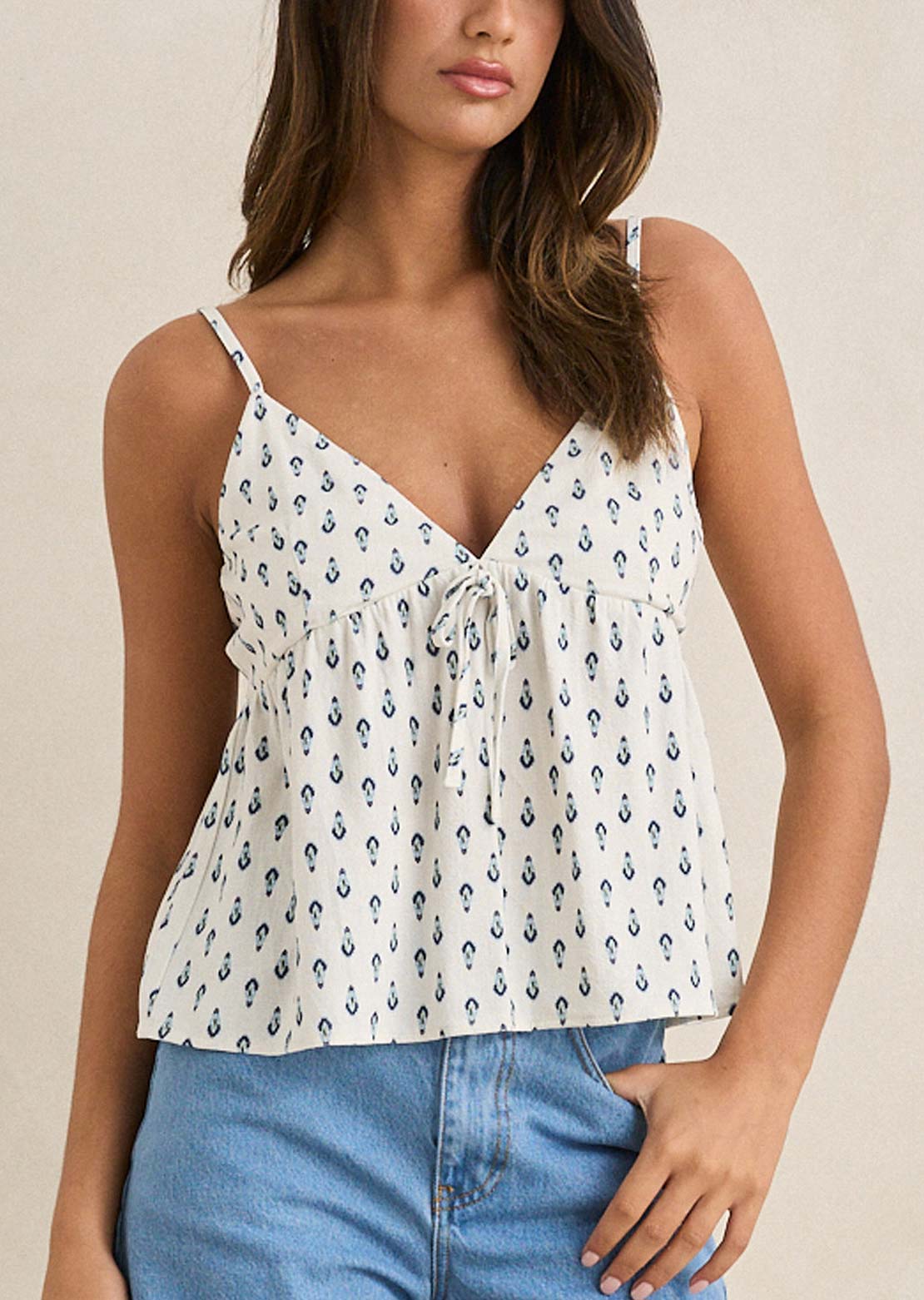 Rhythm Women's Seacliff Cami Top Natural