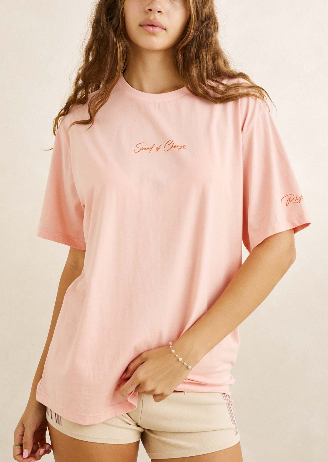 Rhythm Women's Sound of Change Oversized T-Shirt Rosebug