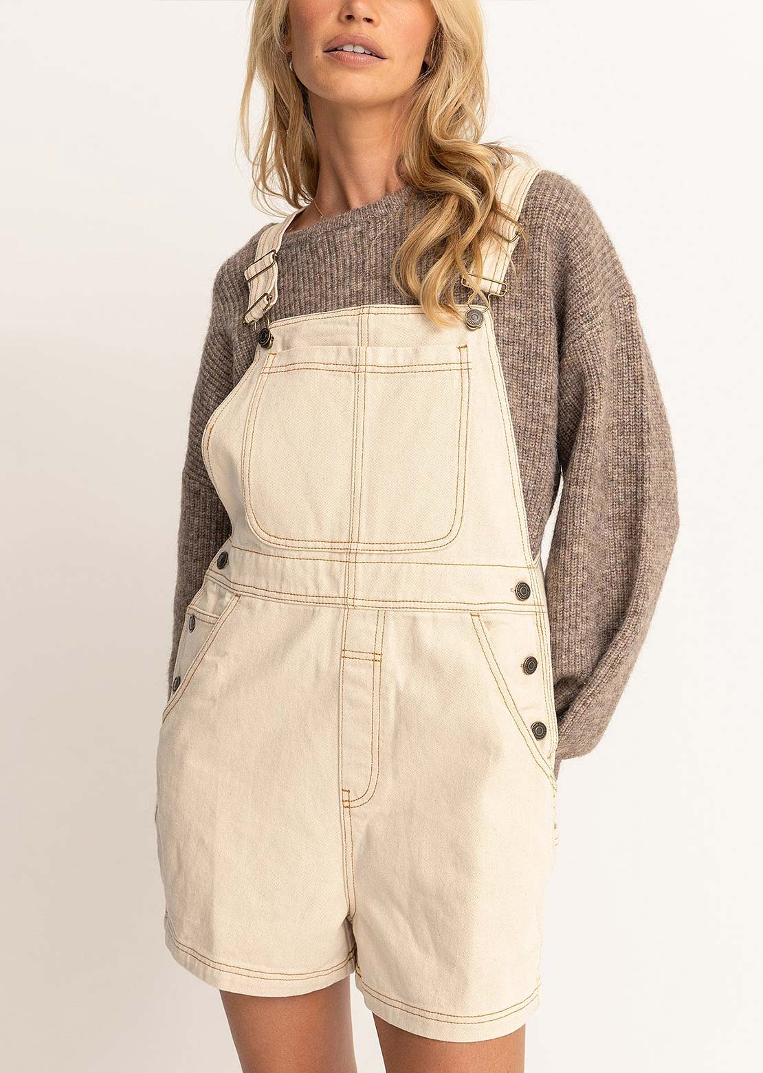 Rhythm Women's Tides Short Overall Natural