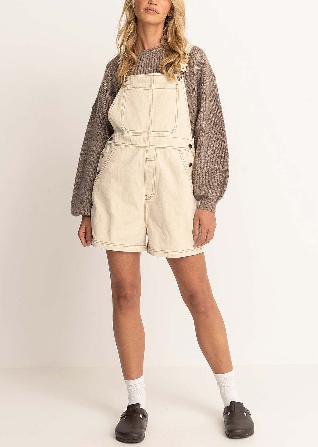 Rhythm Women's Tides Short Overall Natural