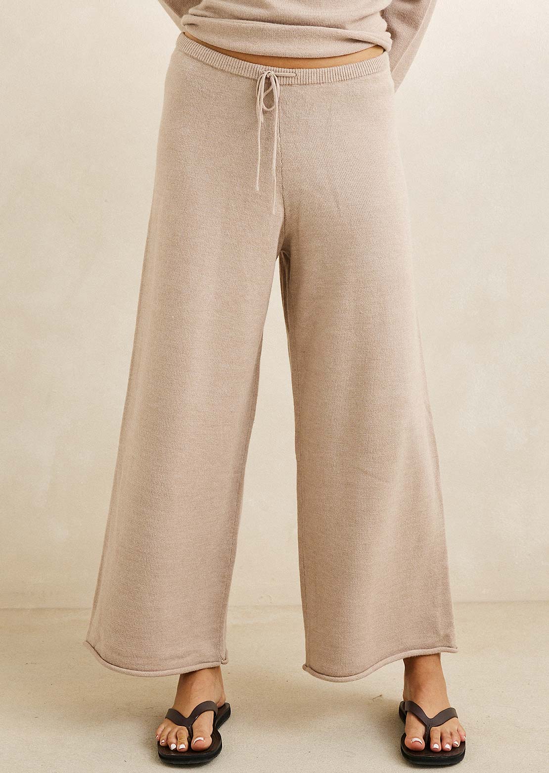 Rhythm Women's Willa Rolled Hem Knit Pants