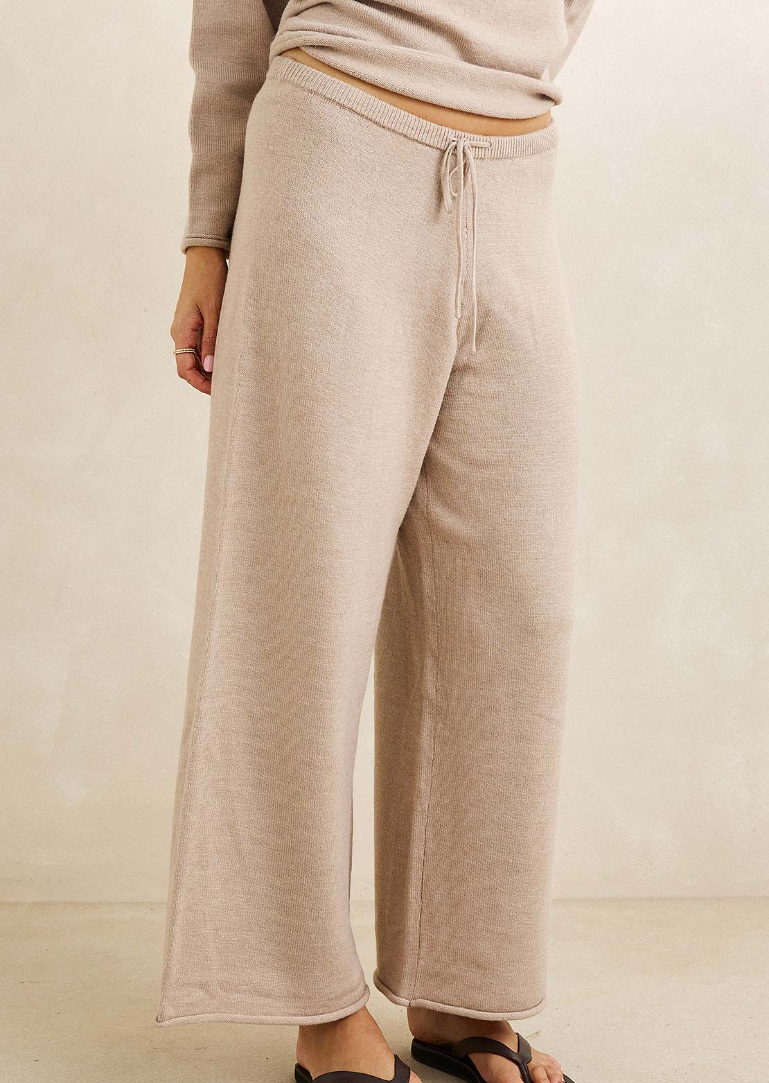 Rhythm Women's Willa Rolled Hem Knit Pants