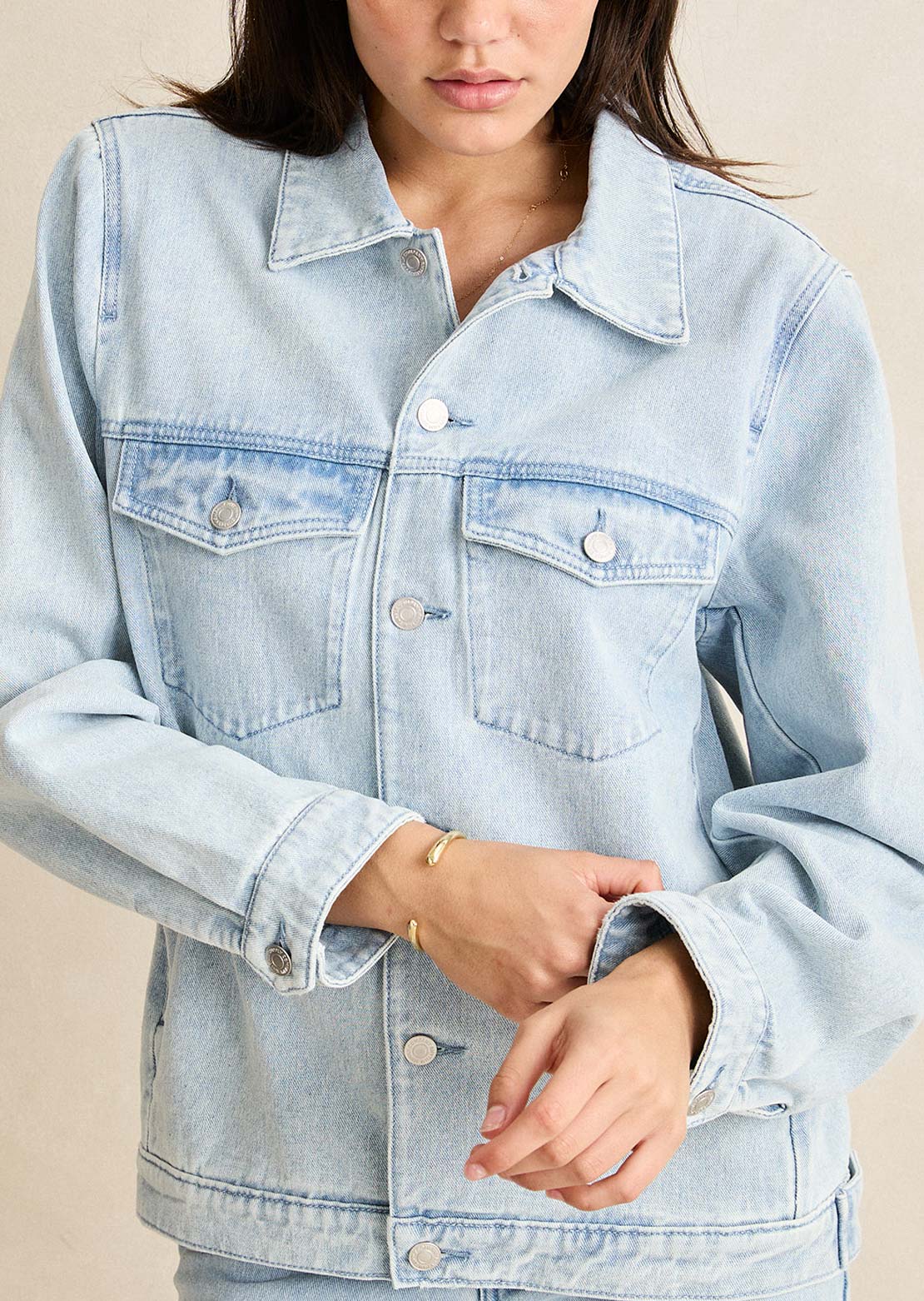 Rhythm Women's Wren Denim Jacket Denim