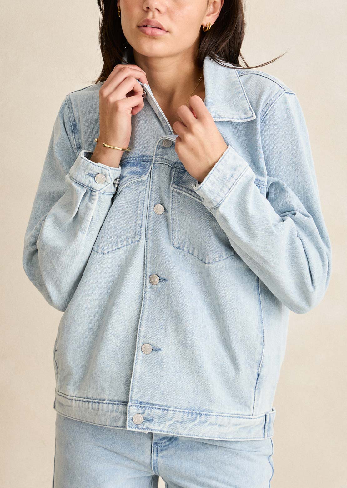 Rhythm Women's Wren Denim Jacket Denim